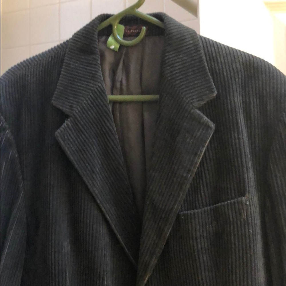 Rare Vintage Nordstrom Green Corduroy Sport Coat